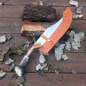 CUCHILLO BOWIE HOJA 22cm C/ Mango Comb