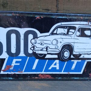 FIAT 600 32X13CM