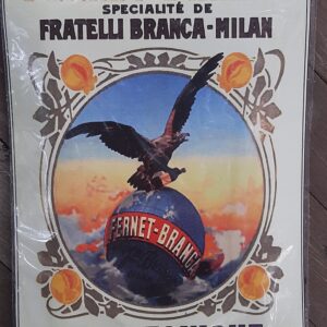 FERNET BRANCA SPECIALITÉ 33x22cm