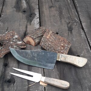 JGO. CON PINCHE Y CUCHILLO BOWIE