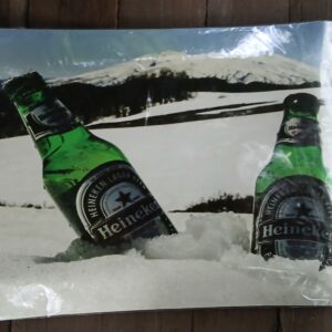 HEINEKEN NIEVE 33x21cm