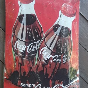 COCA COLA VIVA POSITIVAMENTE 33x21cm